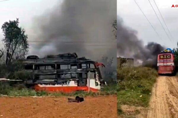 आज की खबर: Rajasthan: सफर बना मातम! दर्दनाक बस हादसा, परिजनों के सामने पिता-पुत्री की झुलसकर मौत, 10 घायल