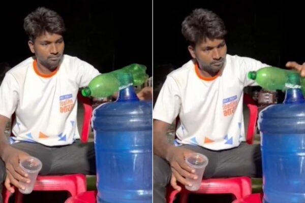 आज की खबर: 20 लीटर वाली बोतल से शख्स ने ऐसे निकाला पानी, 2 करोड़ लोगों ने देखा Video, बोले- देश चाइना से भी आगे निकल गया